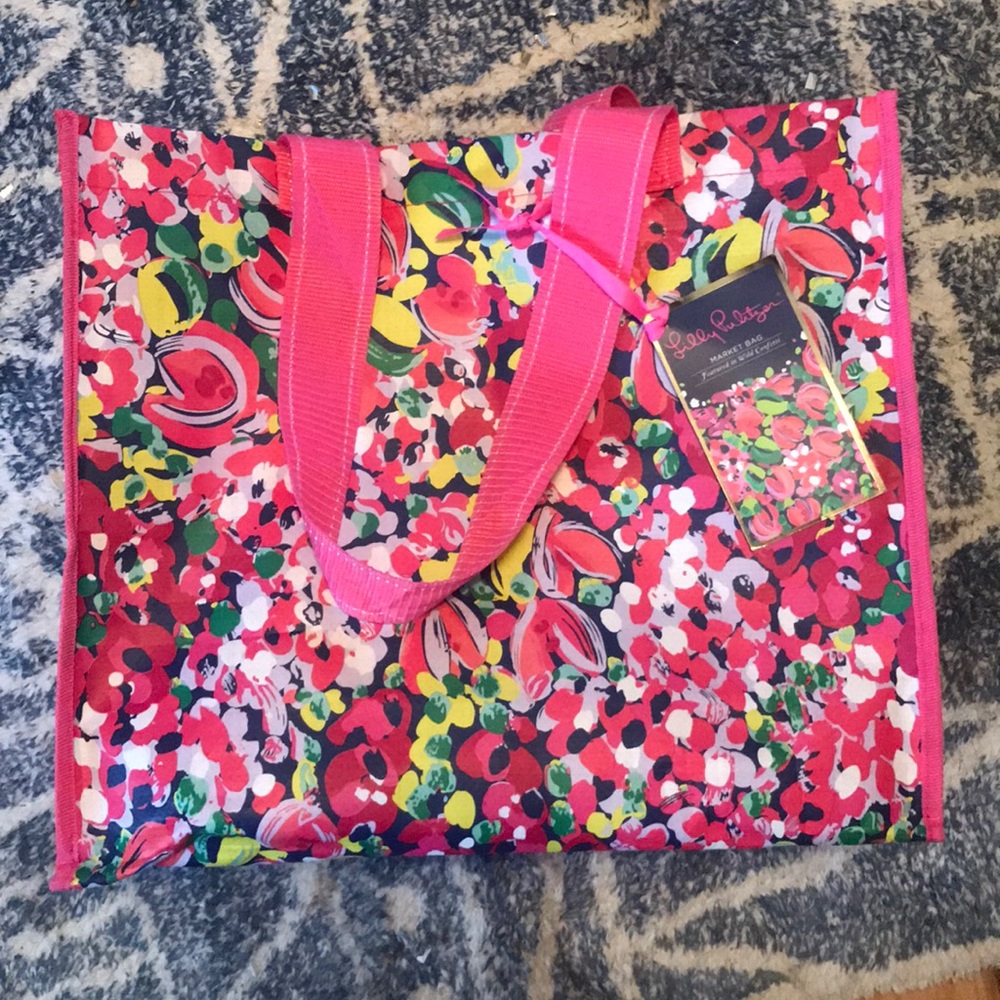 🌸Large Lilly Pulitzer Market Bag!🌸
